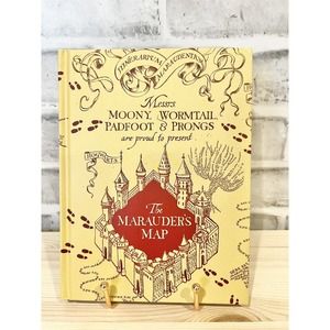 HARRY POTTER'S THE MARAUDER'S MAP HARDCOVER WRITING JOURNAL